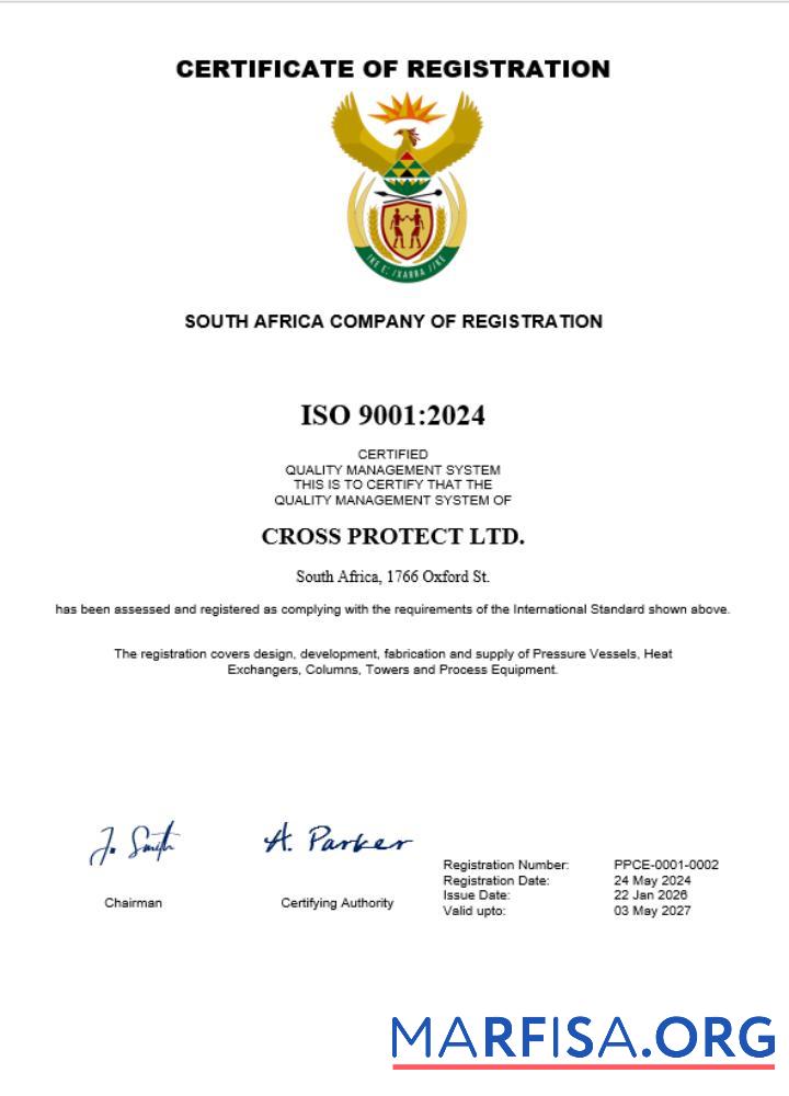 Downloadable South Africa business registration certificate Word and PDF template
